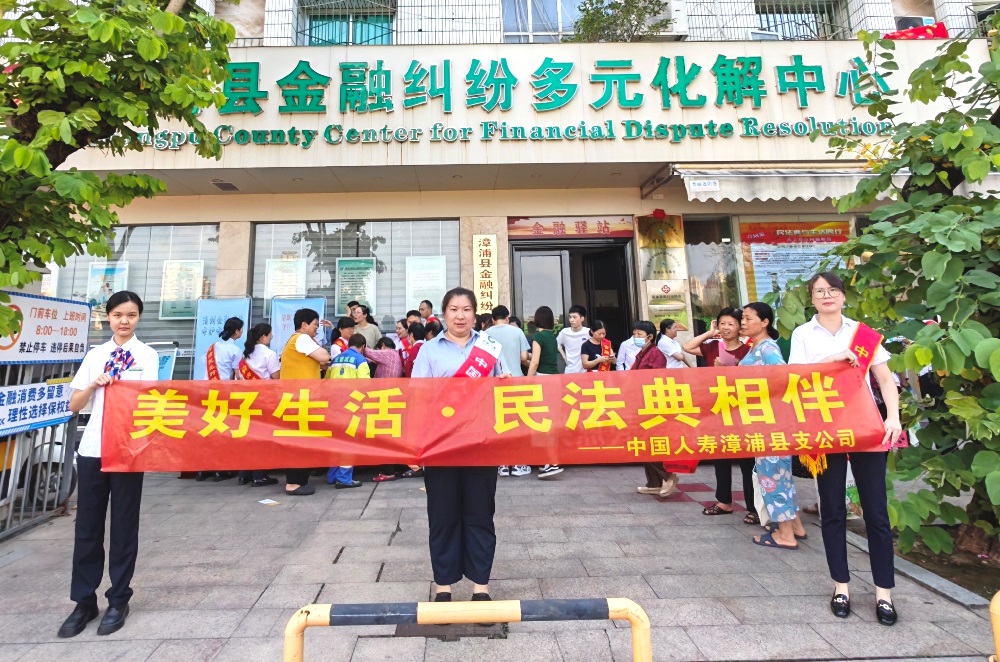漳浦县支公司开展《民法典》暨防范和打击非法金融宣传活动.jpg